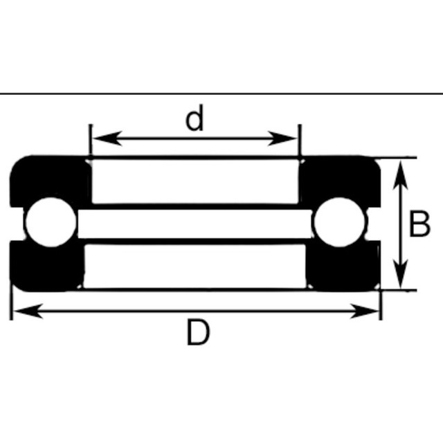 Butee A Billes Simple Effet 51106 référence fournisseur 226980